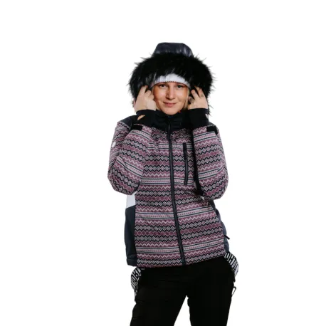 Dámska lyžiarska bunda AUTHORITY SJ-KITT W violet