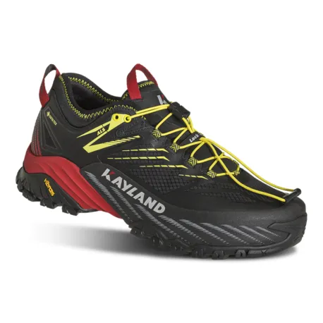 Pánska nízka turistická obuv KAYLAND Duke GTX M black red