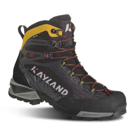 Pánska vysoká turistická obuv KAYLAND Rocket Gtx, Black Yellow
