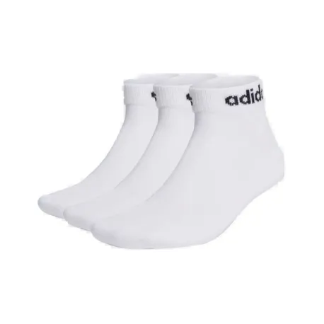 Ponožky ADIDAS C LIN ANKLE 3P-3 pack-WHITE BLACK