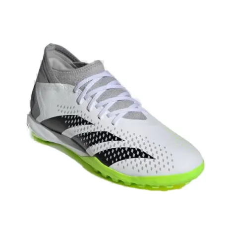 Pánske futbalové kopačky turfy ADIDAS Predator Accuracy.3 M TF cloud white core black lucid lemon