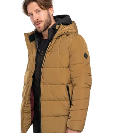 Pánska bunda VOLCANO J-LYSS-101-BEIGE