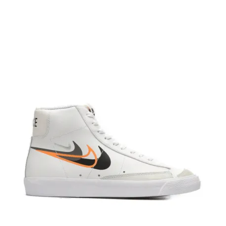 Pánska vychádzková obuv NIKE Blazer Mid 77 white bright mandarin medium ash black