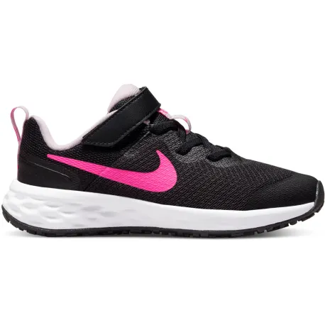 Dievčenská športová obuv (tréningová) NIKE Revolution 6 PSV black pink foam hyper pink