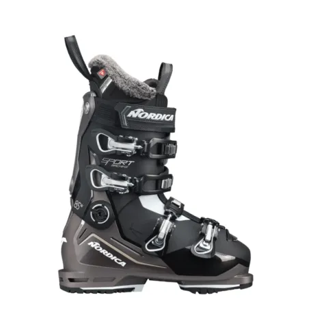 Dámske lyžiarky na zjazdovku - on piste NORDICA SPORTMACHINE 3 85 W (GW)-BLACK-BRONZE-WHITE