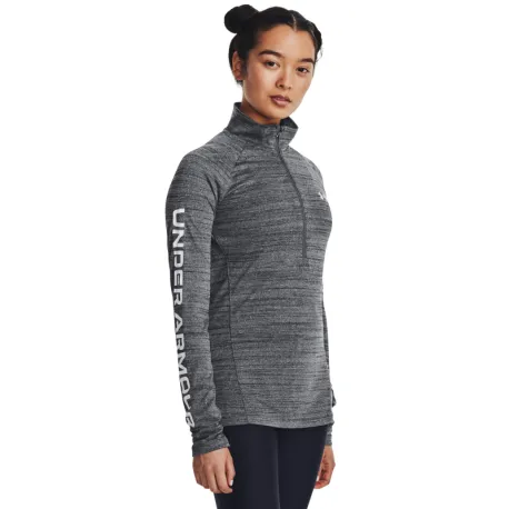 Dámska tréningová mikina s 1 2 zipsom UNDER ARMOUR Evolved Core Tech A1 Zip -BLK
