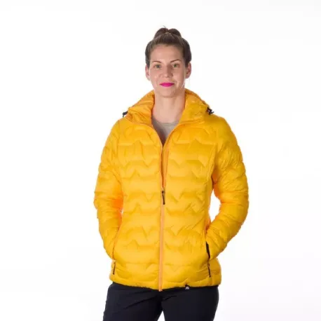 Dámska turistická bunda NORTHFINDER ELMA-314-goldenyellow