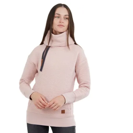 Dámska mikina FUNDANGO Aliz Pullover-320-rose