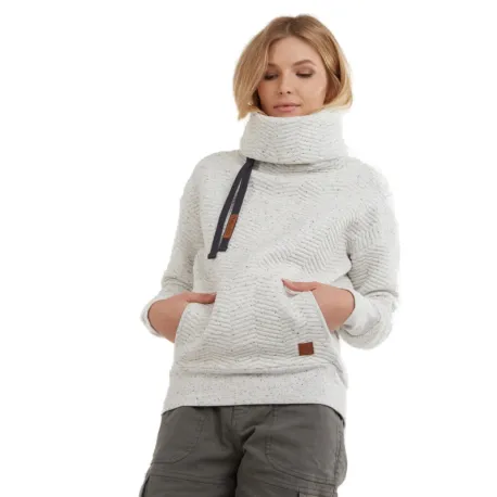 Dámska mikina FUNDANGO Aliz Pullover-171-stone heather