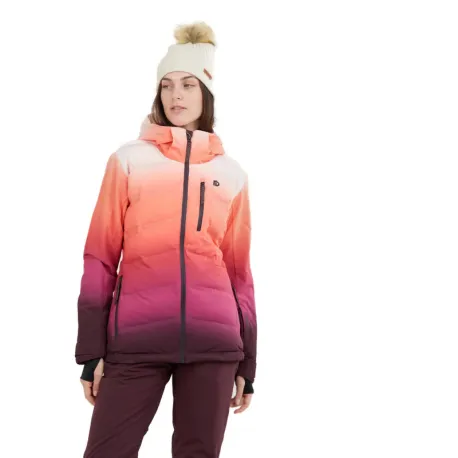 Dámska lyžiarska bunda FUNDANGO Pumila Padded Jacket-354-sugar coral 2QAD103