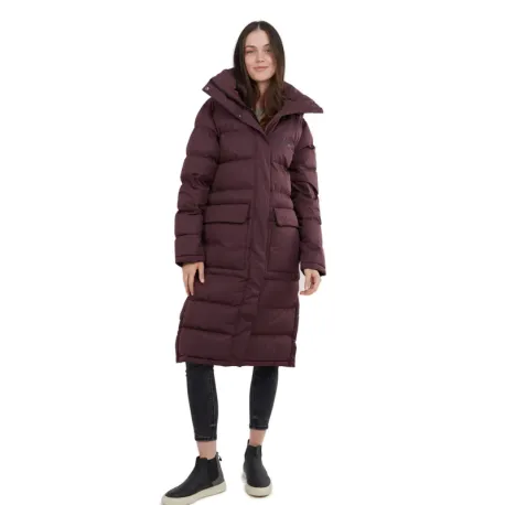 Dámska bunda FUNDANGO Sabina Padded Jacket-398-aubergine