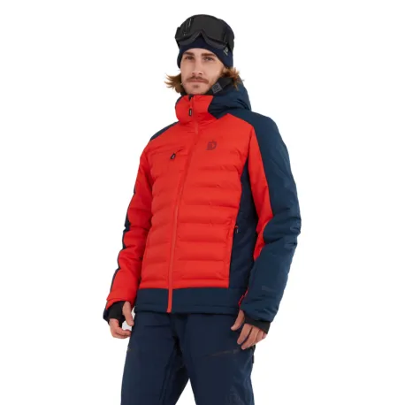 Pánska lyžiarska bunda FUNDANGO Orion Padded Jacket-281-redorange