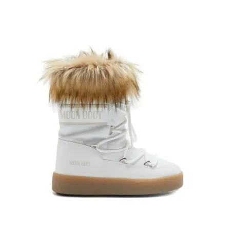 Dámske členkové zimné topánky MOON BOOT LTRACK MONACO LOW WP, 002 white