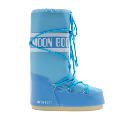 Dámske vysoké zimné topánky MOON BOOT ICON NYLON, 088 alaskan blue