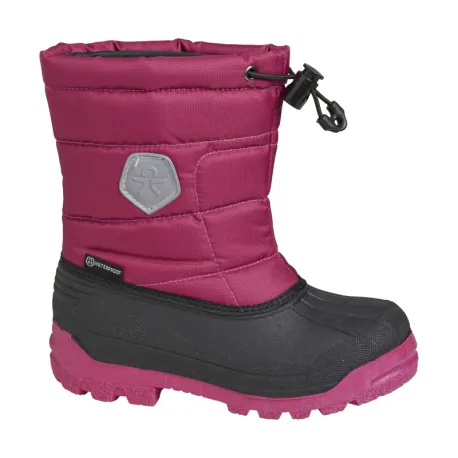 Dievčenské vysoké zimné topánky COLOR KIDS Boots - WP, vivacious