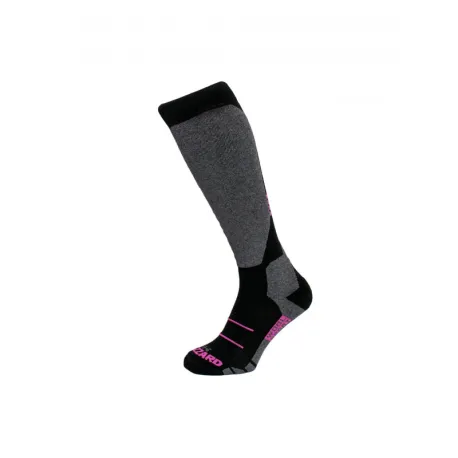 Lyžiarske podkolienky (ponožky) BLIZZARD Wool Sport ski socks, black pink