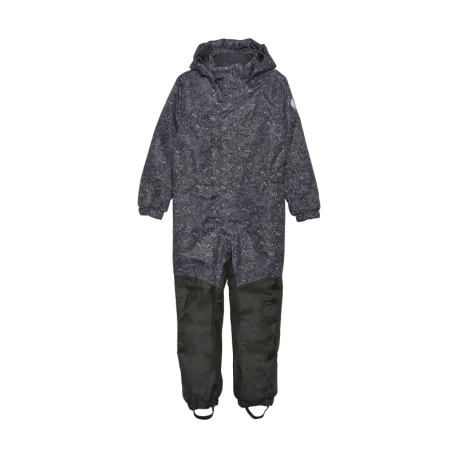 Detský zimný overal COLOR KIDS Coverall - AOP, phantom 741089.1919