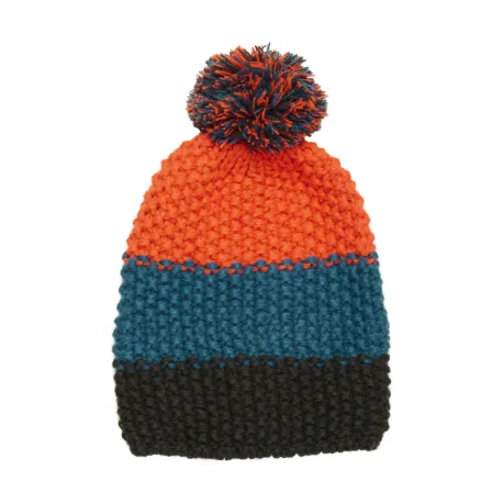 Detská zimná čiapka COLOR KIDS Hat - Colorblock, legion blue