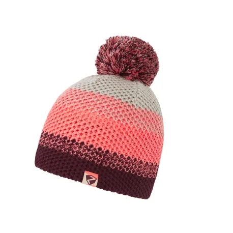 Juniorská zimná čiapka ZIENER ISHI-802166-464-vibrant peach