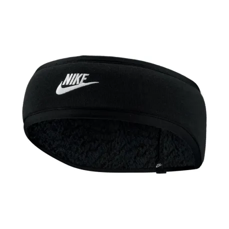 Čelenka NIKE MN HEADBAND CLUB FLEECE BK WH