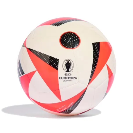 Futbalová lopta ADIDAS EURO24 CLB WHITE SOLRED BLACK