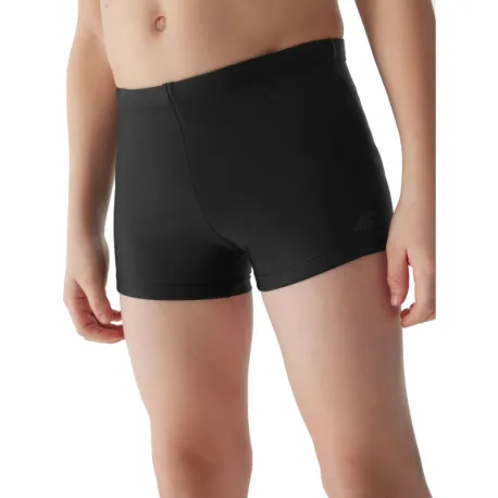 Chlapčenské plavky 4F JUNIOR SWIMMING TRUNKS-4FJWSS24USWTM022-20S-DEEP BLACK