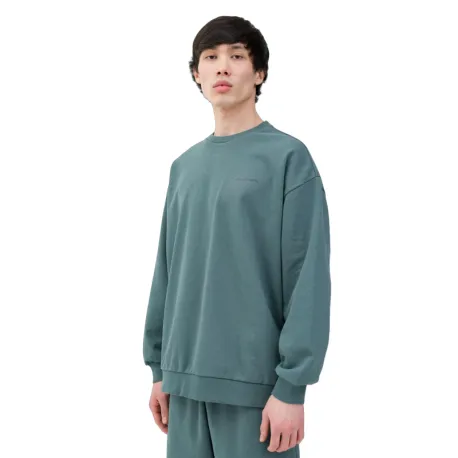 Pánska mikina 4F SWEATSHIRT-WSS24TSWSM1027-44S-OLIVE