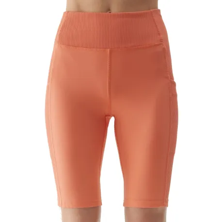 Dámske turistické kraťasy 4F SHORTS FNK-4FWSS24TFSHF547-64S-SALMON CORAL