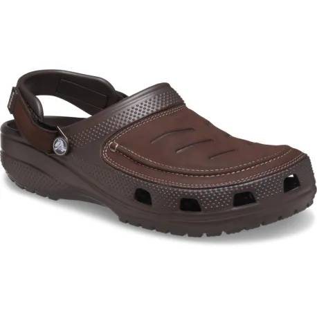 Pánske kroksy (rekreačná obuv) CROCS Yukon Vista II LR Clog M espresso mushroom
