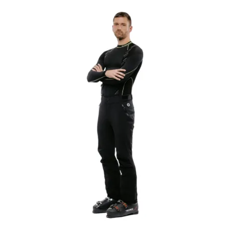 Pánske lyžiarske zateplené nohavice BLIZZARD Ski Pants Lofer, black