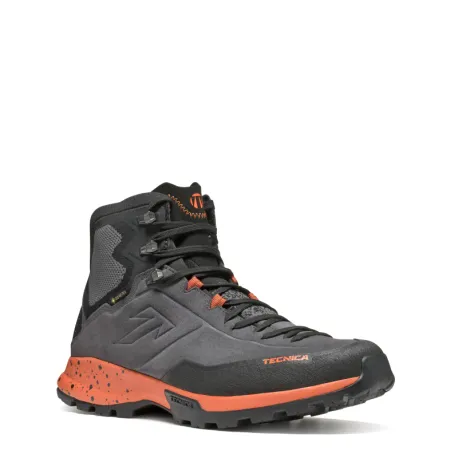 Pánska členková turistická obuv TECNICA Forge Hike MID GTX Ms, dark grey icon orange