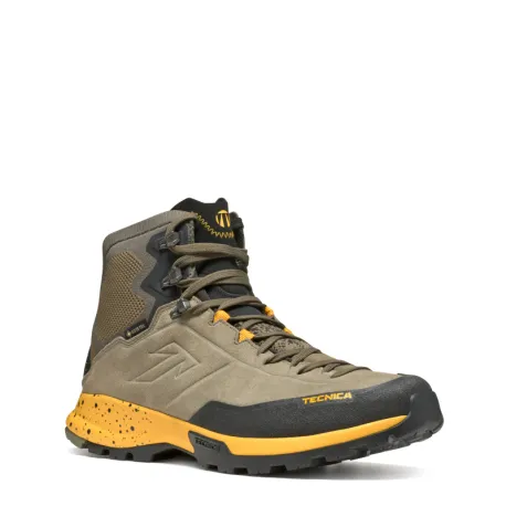Pánska členková turistická obuv TECNICA Forge Hike MID GTX Ms, dark olive yellow