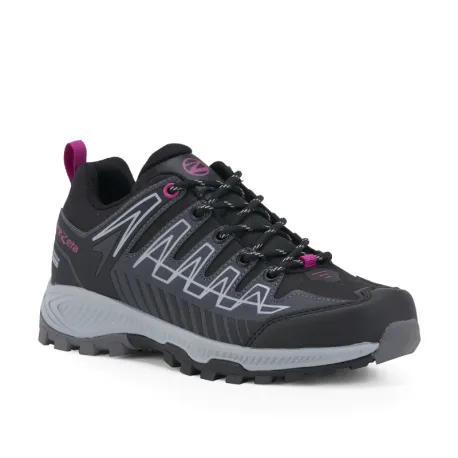 Dámska nízka turistická obuv TREZETA Thunder Ws Wp, Dark grey Fuchsia