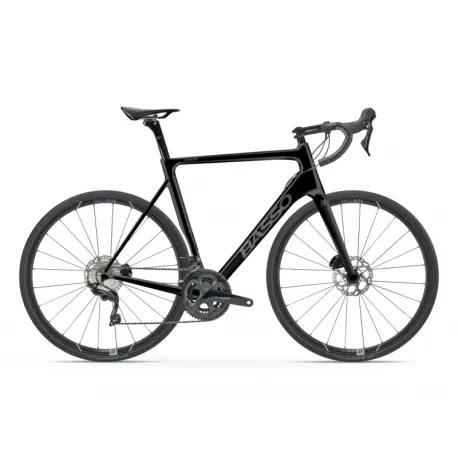 Cestný bicykel BASSO Venta disc, stealth, Shimano 105, Microtech MCT