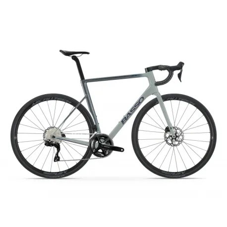 Cestný bicykel BASSO Astra disc, Shimano 105 Di2, Microtech MrLite, gray asphalt