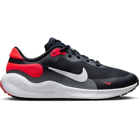 Chlapčenská športová obuv (tréningová) NIKE Revolution 7 dark obsidian bright crimson black white