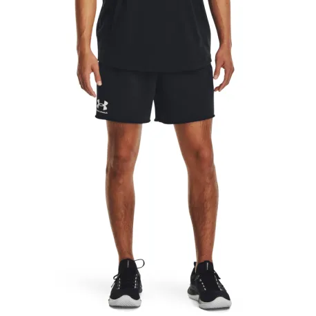 Pánske teplákové kraťasy UNDER ARMOUR UA Rival Terry 6in Short-BLK