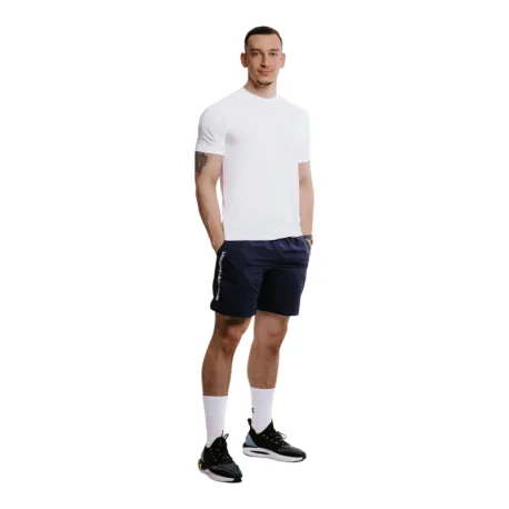 Pánske tréningové kraťasy UNDER ARMOUR UA Tech Woven Wordmark Short-NVY