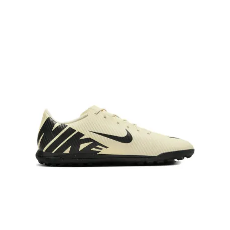 Chlapčenské futbalové kopačky turfy NIKE Vapor 15 Club Jr TF lemonade black