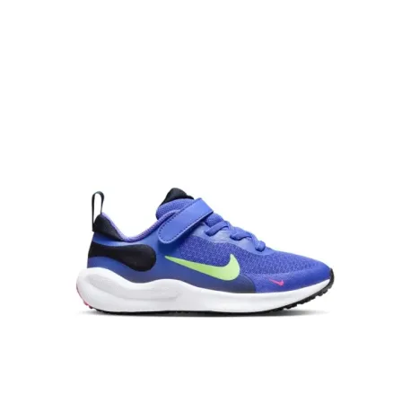 Chlapčenská športová obuv (tréningová) NIKE Revolution 7 ultramarine lime blast dark obsidian