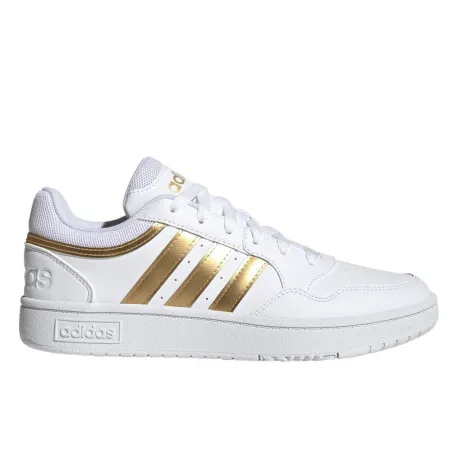 Dámska rekreačná obuv ADIDAS Hoops 3.0 cloud white cloud white matt gold