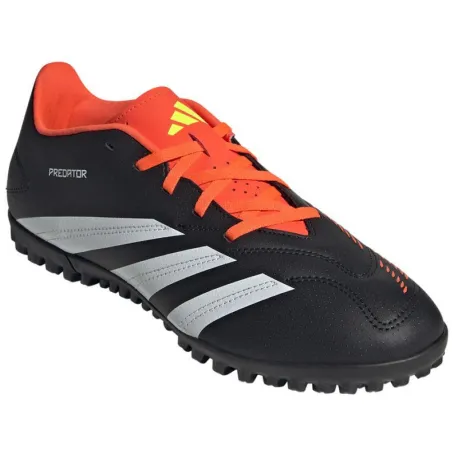 Pánske futbalové kopačky turfy ADIDAS Predator Club M TF core black cloud white solar red