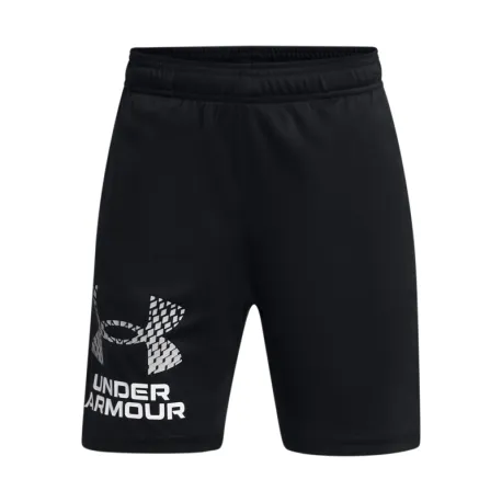 Chlapčenské tréningové kraťasy UNDER ARMOUR UA Tech Logo Shorts-BLK