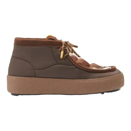 Pánske nízke zimné topánky MOON BOOT MB MTRACK WALLA-001 BROWN COW PRINT