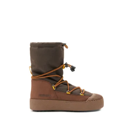 Pánske vysoké zimné topánky MOON BOOT MB MTRACK POLAR CORDY-002 BROWN