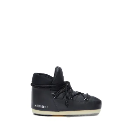 Dámske členkové zimné topánky MOON BOOT PUMPS NYLON, 001 black