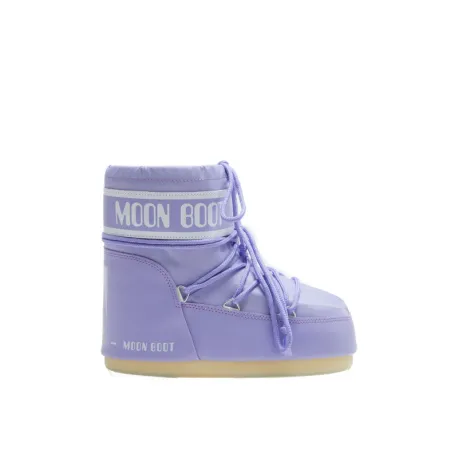 Členkové zimné topánky MOON BOOT ICON LOW NYLON, 013 lilac