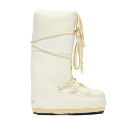 Vysoké zimné topánky MOON BOOT ICON NYLON, 082 cream