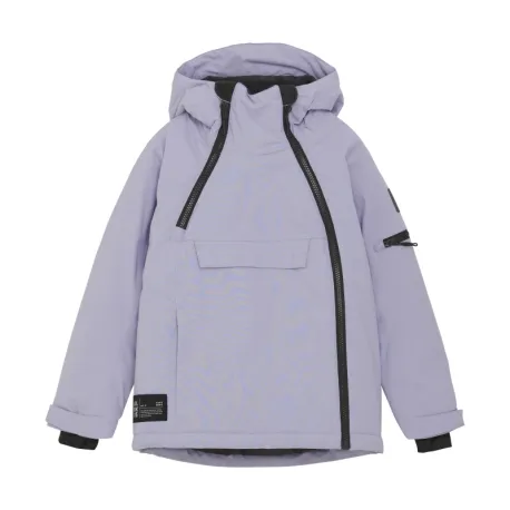 Dievčenská lyžiarska bunda COLOR KIDS Jr. Ski Jacket - Solid-741663.6053-Languid Lavender
