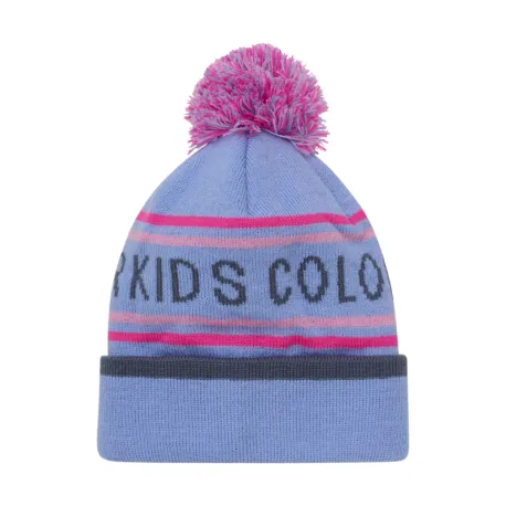 Detská zimná čiapka COLOR KIDS Hat - Logo CK-741915.6403-Hydrangea